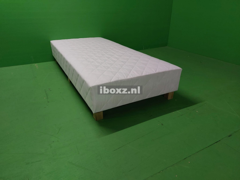1 persoons boxspring ecru