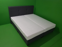 OUTLET BOXSPRING 160 X 200 met hoofdbord en pocketveermatrassen