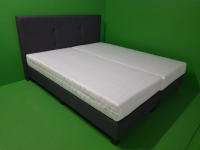 OUTLET BOXSPRING 160 X 200 met hoofdbord en pocketveermatrassen